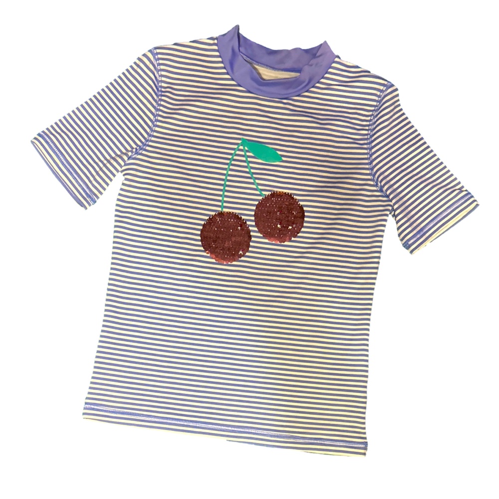 Cat & Jack M 7/8 short sleeve rash guard